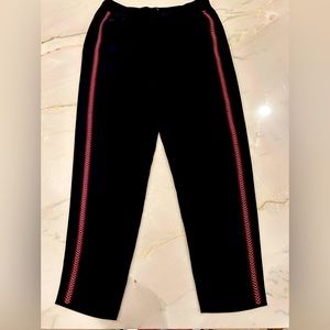 Madewell Elastic Waist Slacks w/ Trim